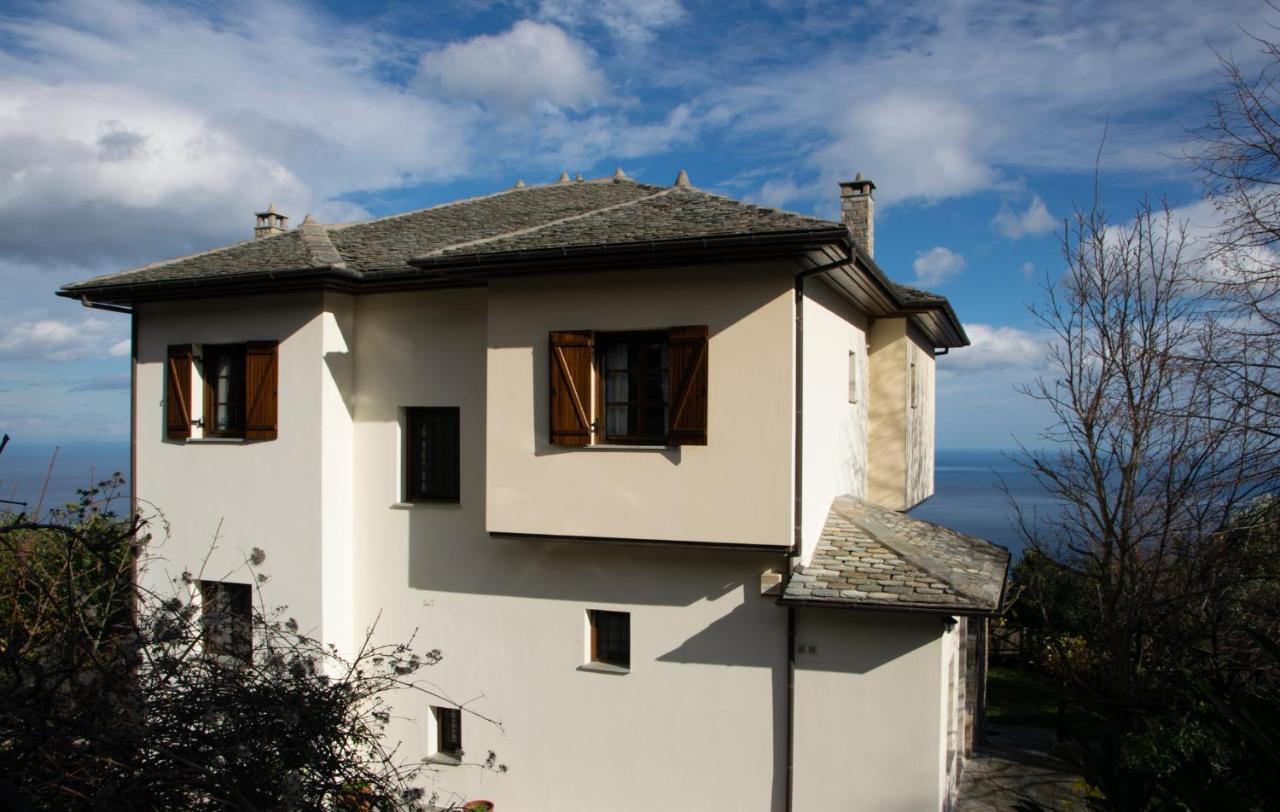 Θαλλώ Luxurious Villa Tsagarada Exterior photo