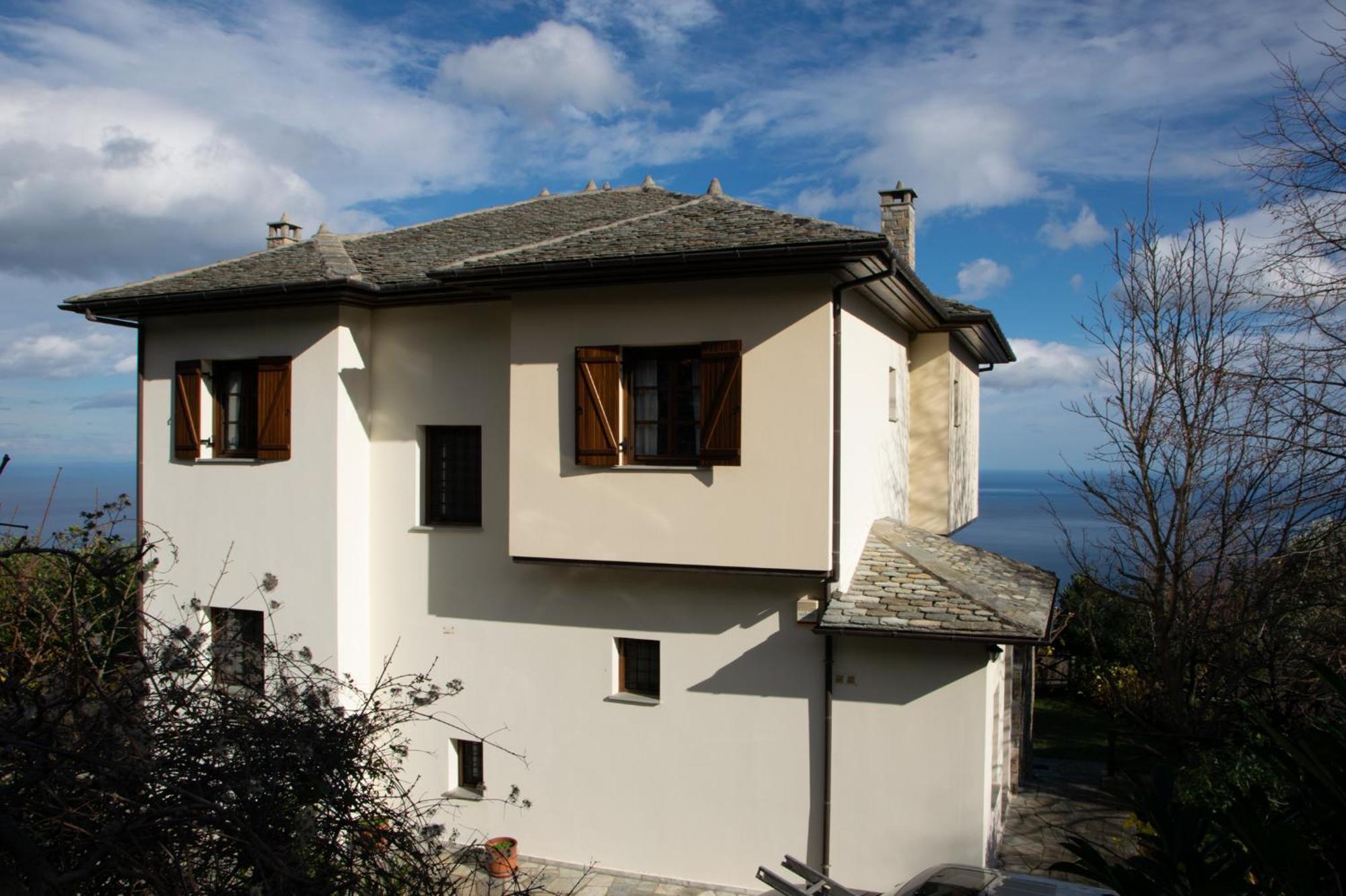 Θαλλώ Luxurious Villa Tsagarada Exterior photo